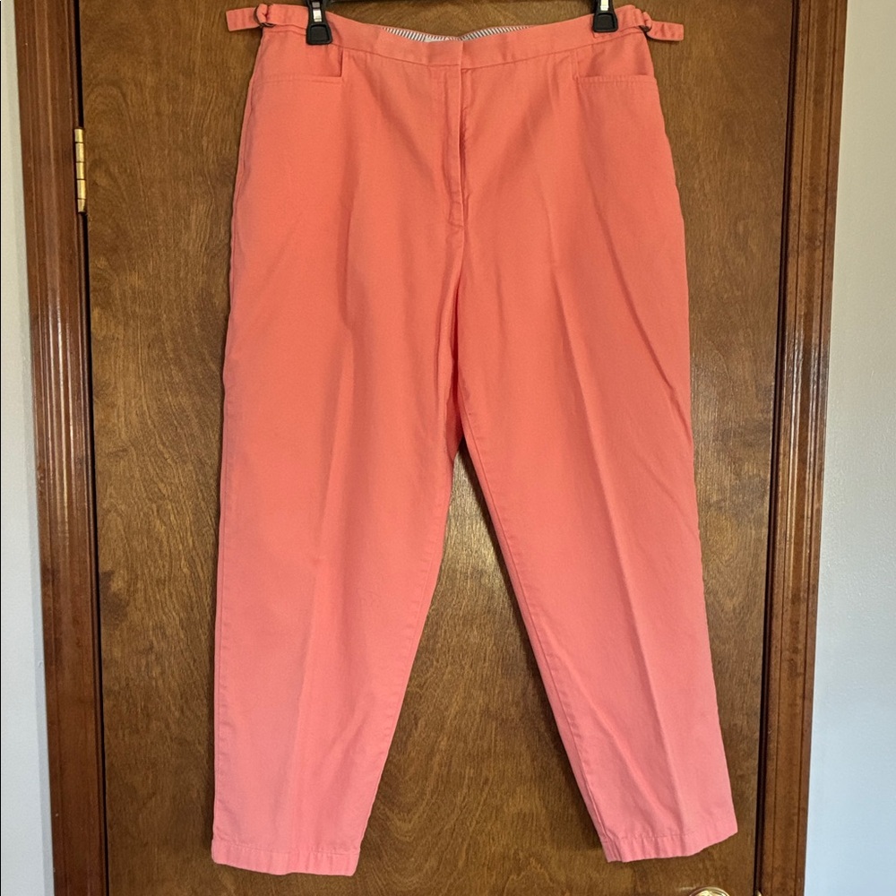 Westbound Peach Straight-Leg Chinos